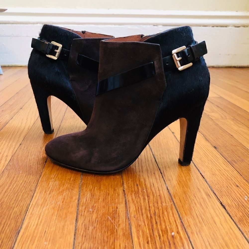 🌹Sigerson Morrison Vero Cuoio Ankle Bootie Suede
